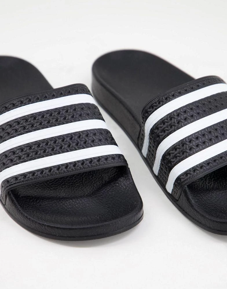 商品Adidas|adidas Originals Adilette sliders in black,价格¥230,第2张图片详细描述