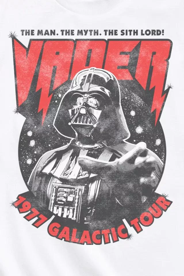 商品Urban Outfitters|Star Wars Darth Vader 1977 Galactic Tour Tee,价格¥264,第2张图片详细描述