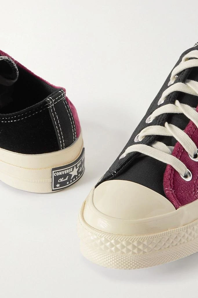 商品Converse|+ Beyond Retro Chuck 70 two-tone velvet sneakers,价格¥222,第4张图片详细描述