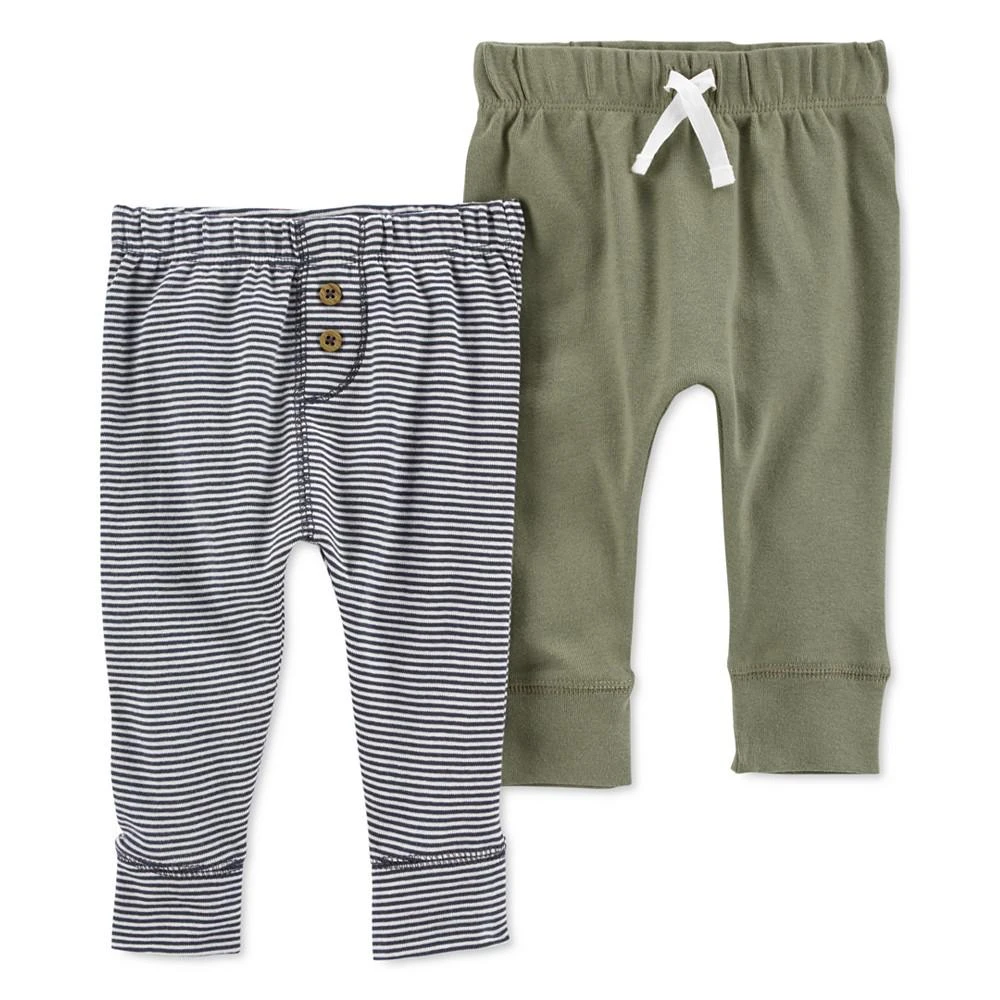 商品Carter's|Baby Boys or Baby Girls Cotton Pants, Pack of 2,价格¥98,第1张图片