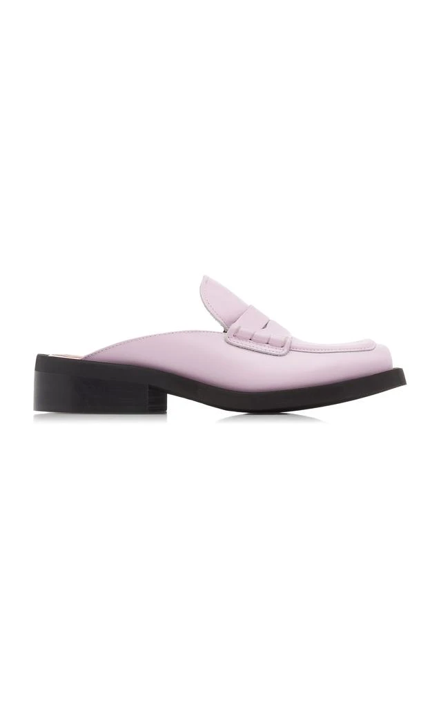 商品Ganni|Ganni - Women's Wide-Welt Leather Mules - Pink - IT 41 - Moda Operandi,价格¥834,第1张图片