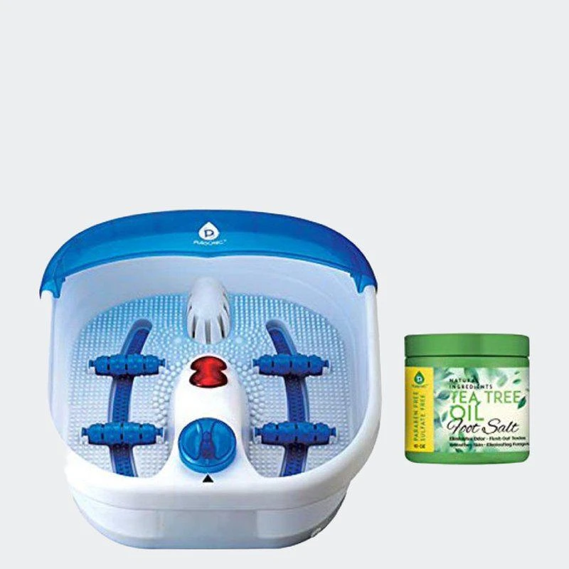 商品PURSONIC|Foot Spa Massager With Tea Tree Oil Foot Salt Scrub, Heating Function,价格¥510,第1张图片