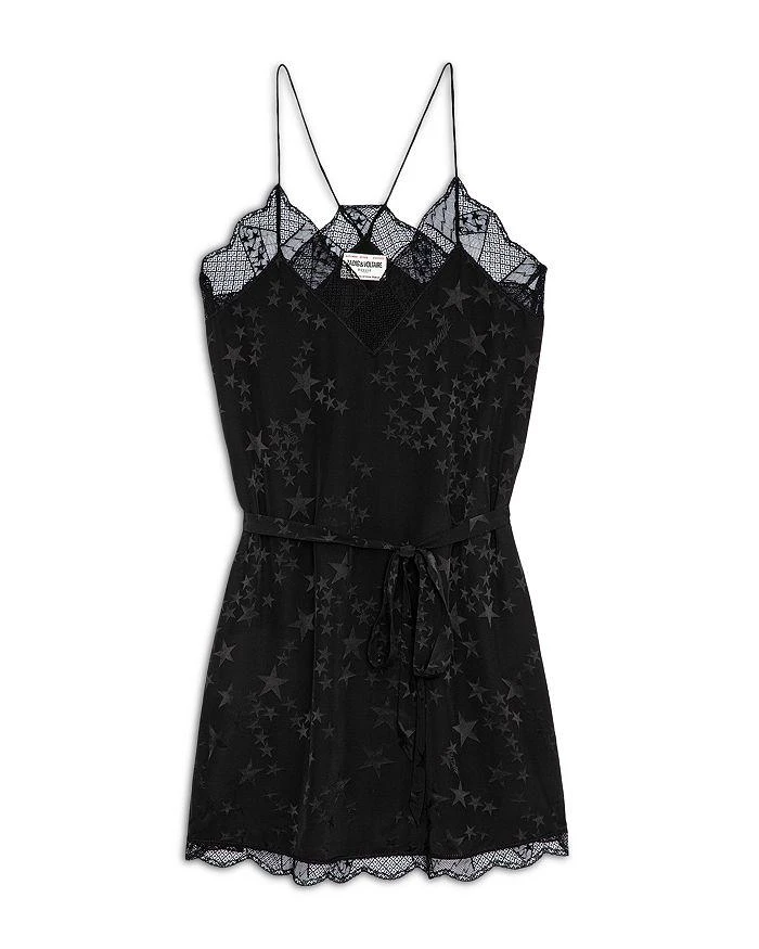 Ristyz Star Jacquard Silk Slip Dress 商品