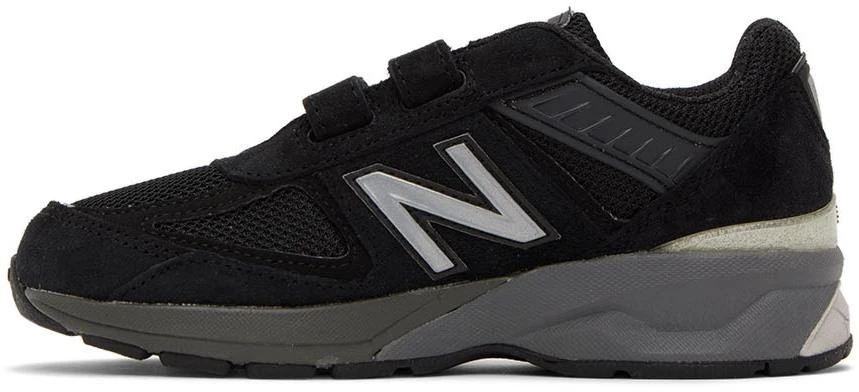 商品New Balance|Kids Black 990v5 Hook & Loop Little Kids Sneakers,价格¥450,第3张图片详细描述