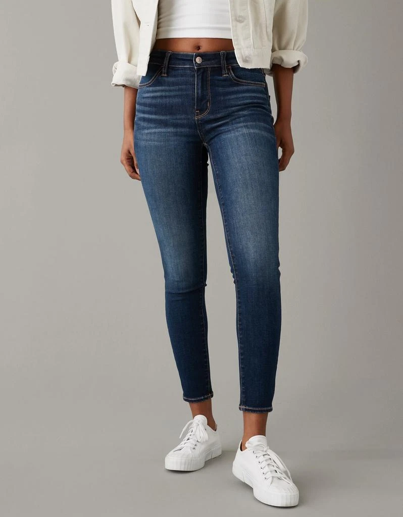 商品AE|AE Next Level High-Waisted Jegging Crop,价格¥273,第1张图片