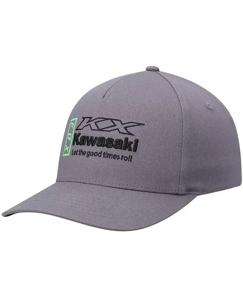 商品Fox|Men's Gray Kawi Flex Hat,价格¥260,第1张图片