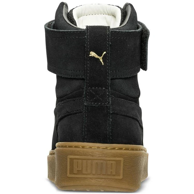 商品Puma|Women's Suede Platform Mid OW Casual Sneakers from Finish Line,价格¥519,第5张图片详细描述
