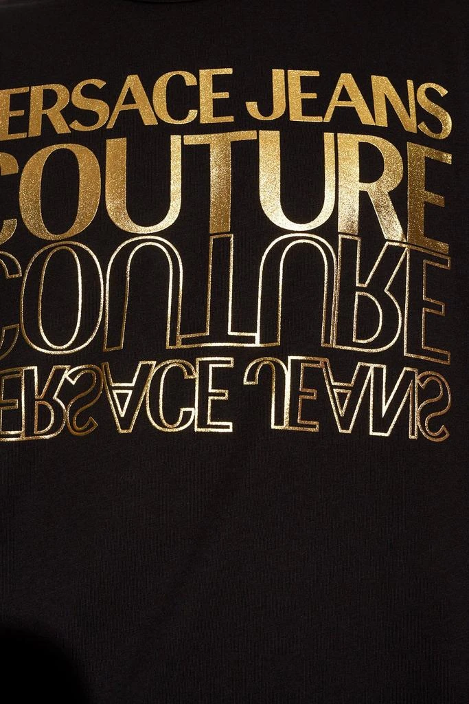 商品Versace|Versace Jeans Couture Logo Printed Crewneck T-Shirt,价格¥757,第4张图片详细描述