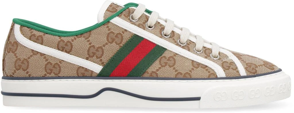 商品Gucci|GUCCI GUCCI TENNIS 1977 LOW-TOP SNEAKERS,价格¥4300,第2张图片详细描述