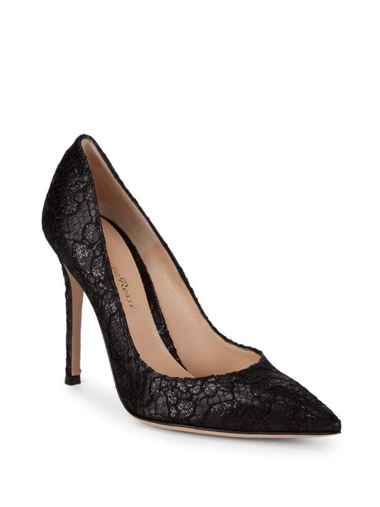 商品Gianvito Rossi|Lace Stiletto Heels,价格¥1813,第1张图片
