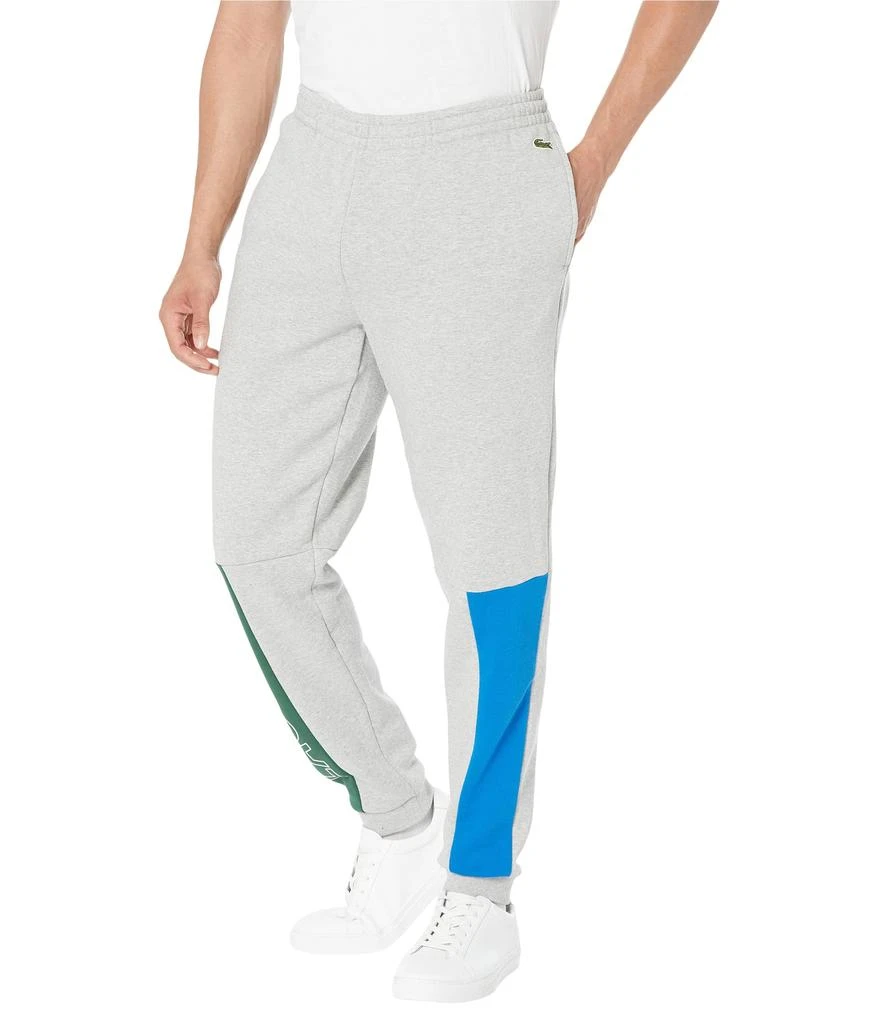 商品Lacoste|Color-Blocked Joggers with Lacoste On Side Leg,价格¥580,第1张图片