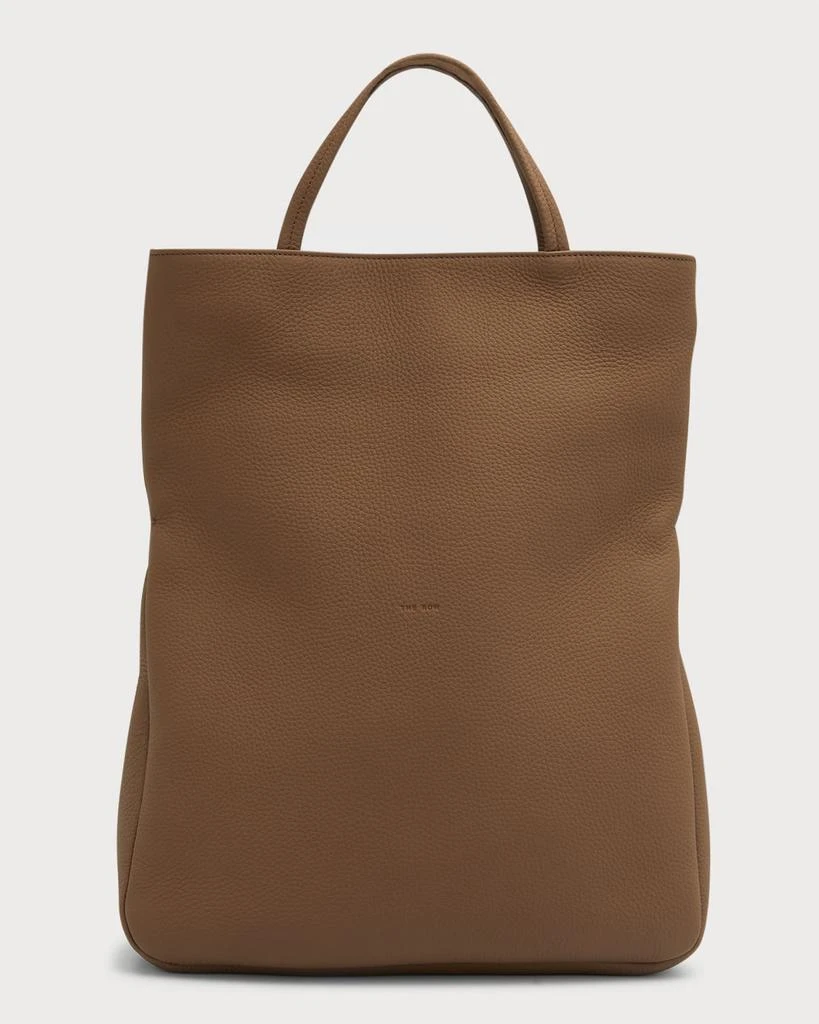 商品The Row|Everett North-South Tote Bag in Leather,价格¥9931,第1张图片