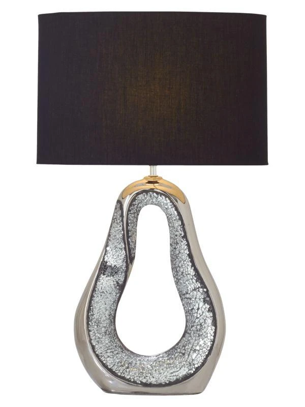 商品Primrose Valley|Set Of 2 Mosaic Pear-shaped Ceramic Table Lamps,价格¥2171,第1张图片