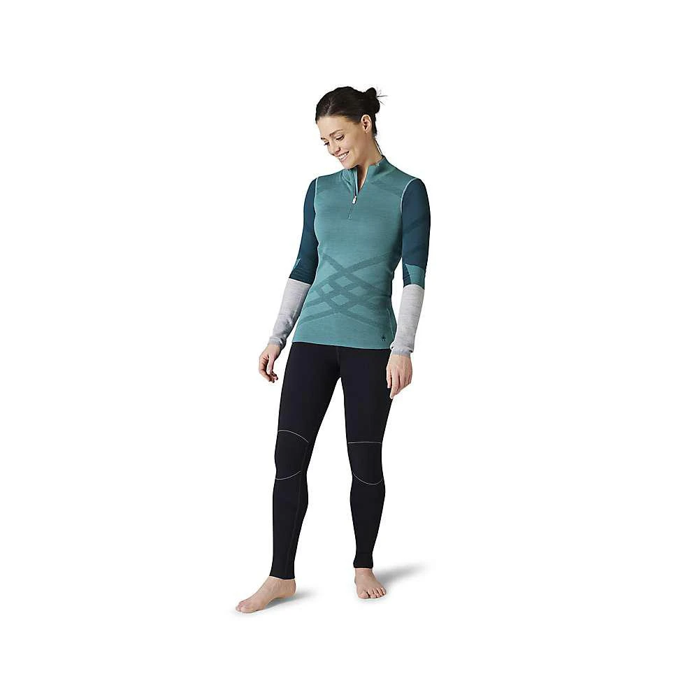 商品SmartWool|Smartwool Women's Intraknit Merino 200 Colorblock 1/4 Zip Top,价格¥805,第2张图片详细描述