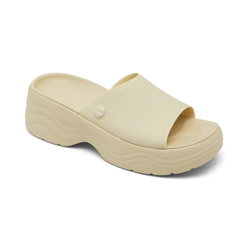 商品Crocs|Women's Skyline Slide Sandals from Finish Line,价格¥340,第1张图片