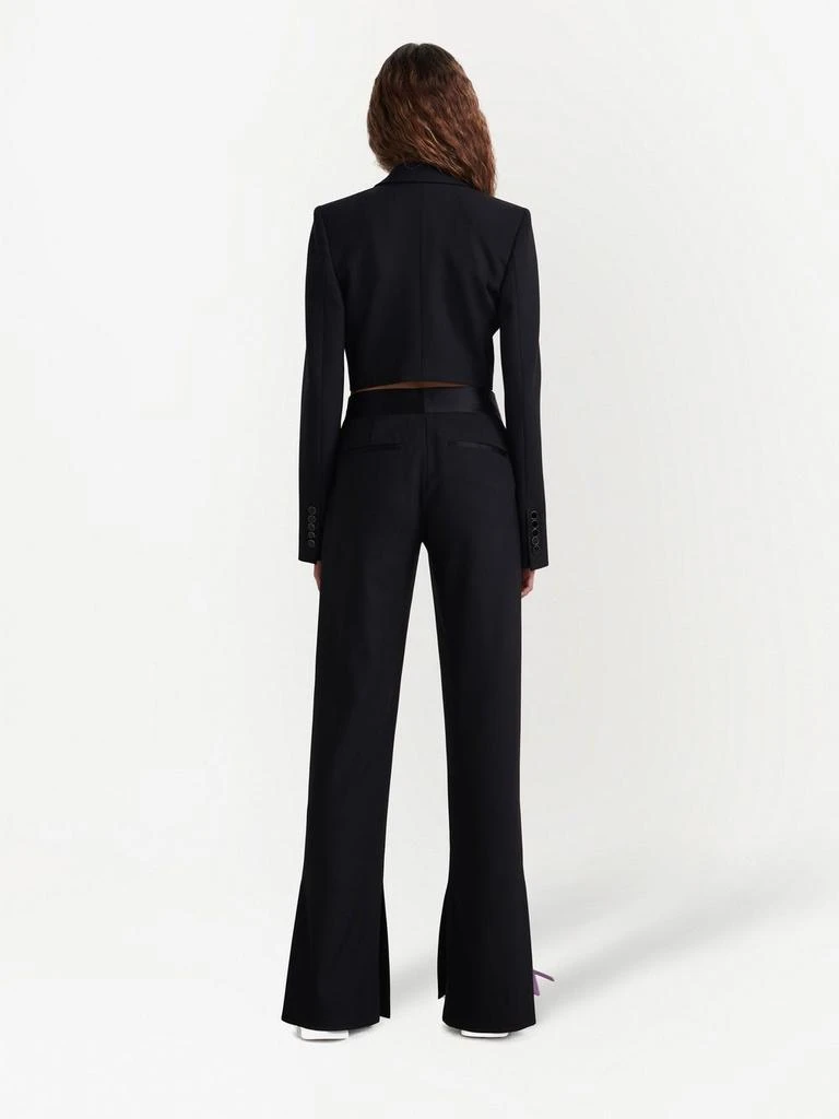 商品Off-White|OFF-WHITE WOMEN TUXEDO SPLITED PANT,价格¥3356,第2张图片详细描述