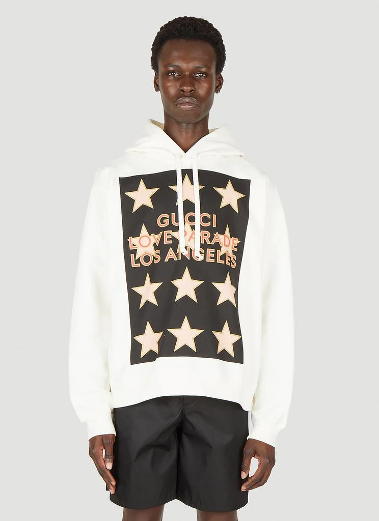 商品Gucci|Love Parade Hooded weatshirt,价格¥3207,第1张图片