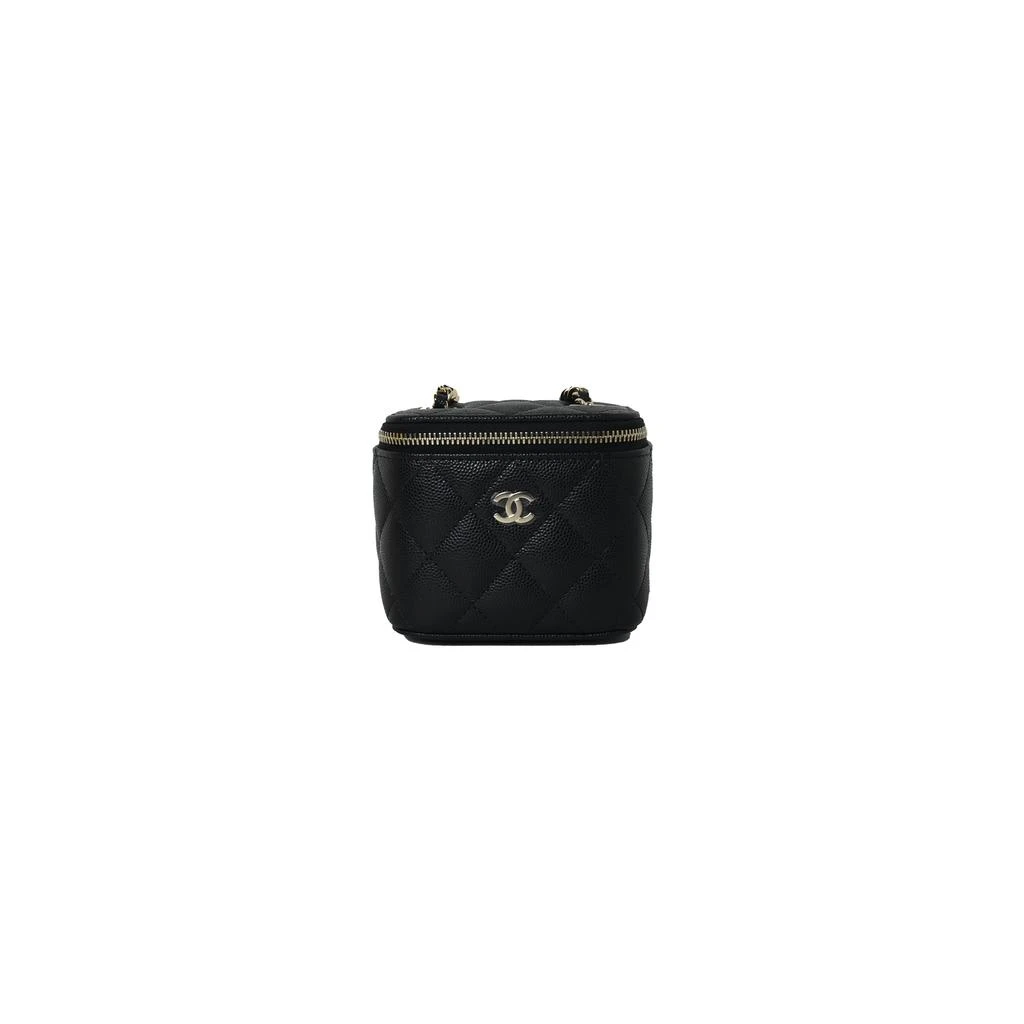 商品Chanel|Chanel Small Vanity Caviar Bag Black,价格¥23910,第1张图片