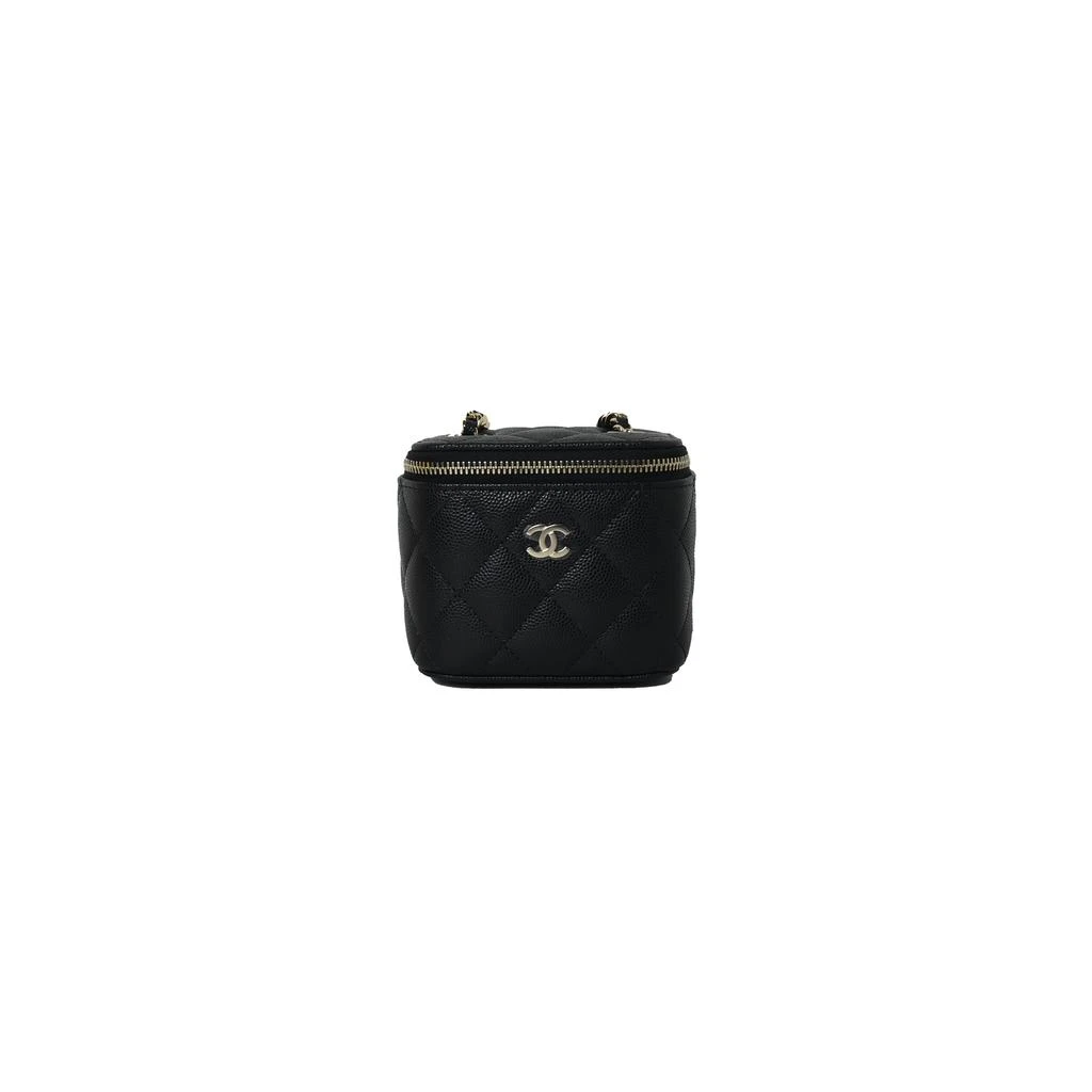 商品Chanel|Chanel Small Vanity Caviar Bag Black,价格¥24513,第1张图片