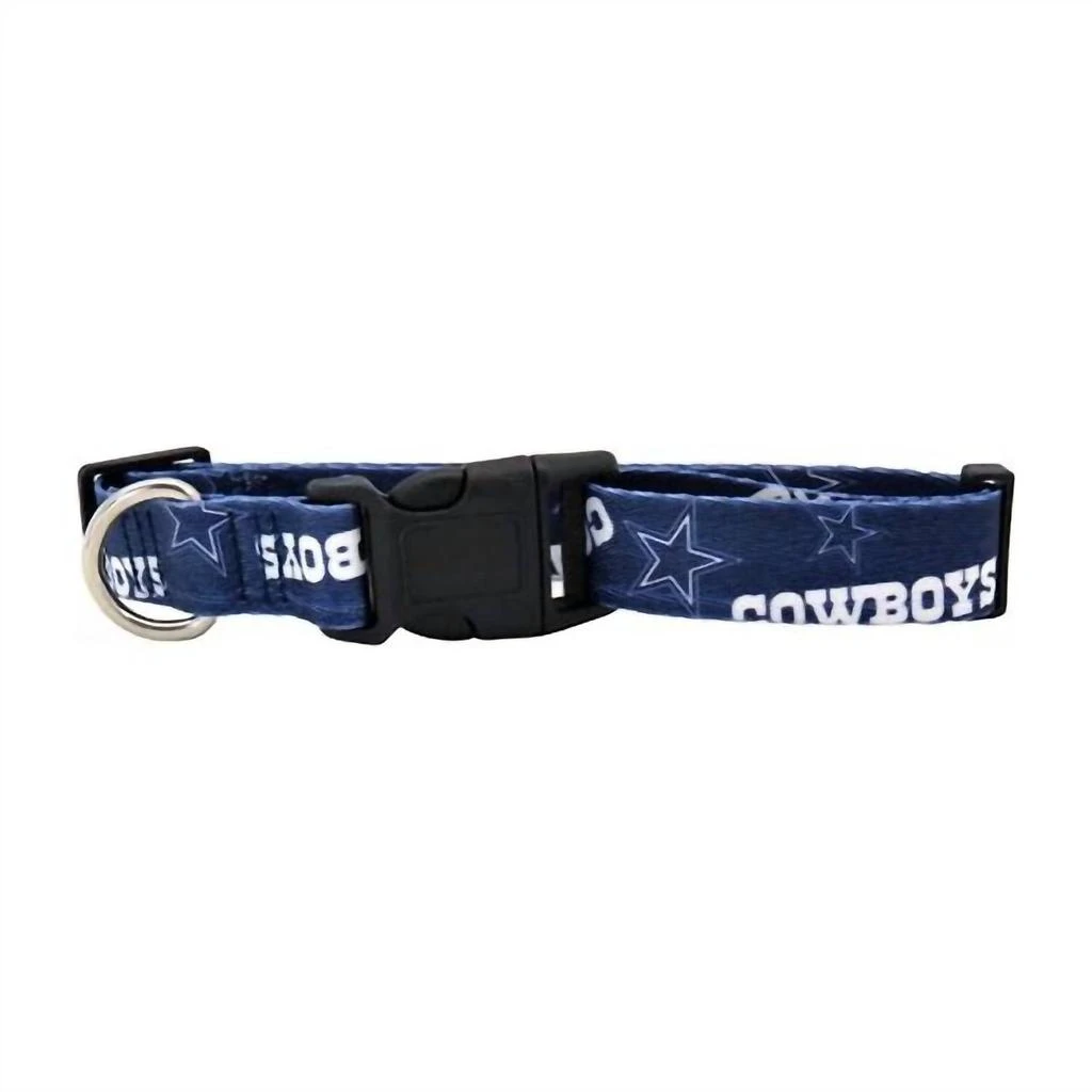 商品Little Earth Productions|Little Earth Productions - Dallas Cowboys Pet Collar,价格¥332,第2张图片详细描述