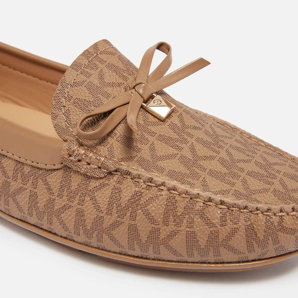 商品Michael Kors|MICHAEL Michael Kors Women's Juliette Coated-Canvas Loafers,价格¥430,第5张图片详细描述