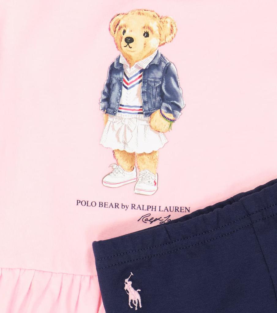 商品Ralph Lauren|Baby Polo Bear T-shirt and leggings set,价格¥472,第5张图片详细描述