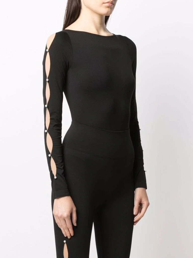 商品Wolford|WOLFORD - Linda String Long Sleeve Body,价格¥2483,第2张图片详细描述