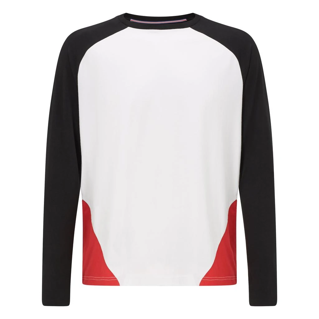 商品Fountain Set|MESSI Colorblock Pentagon Long Sleeve Tee,价格¥187,第2张图片详细描述