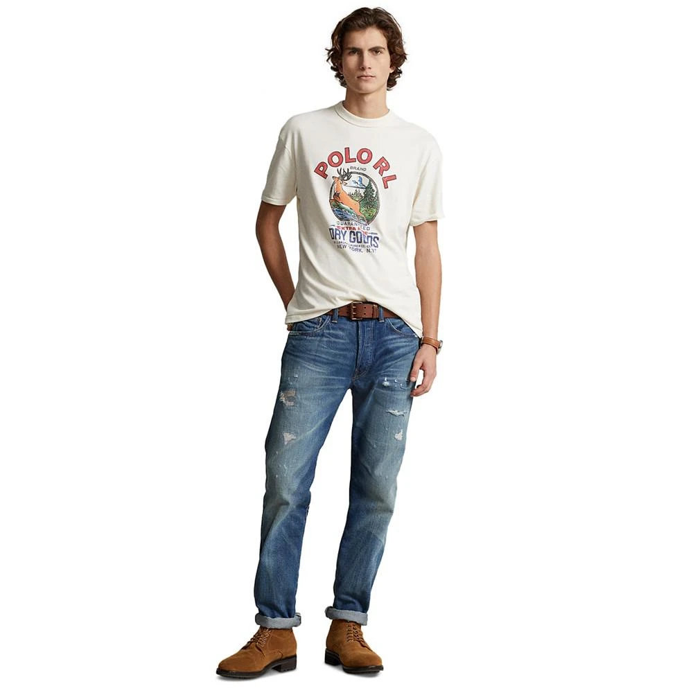 商品Ralph Lauren|Men's Classic-Fit Logo Jersey T-Shirt,价格¥208,第4张图片详细描述