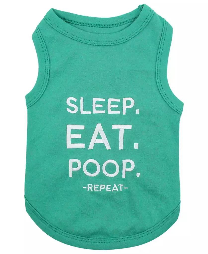 商品Parisian Pet|Sleep Eat Poop Dog T-Shirt,价格¥135,第1张图片
