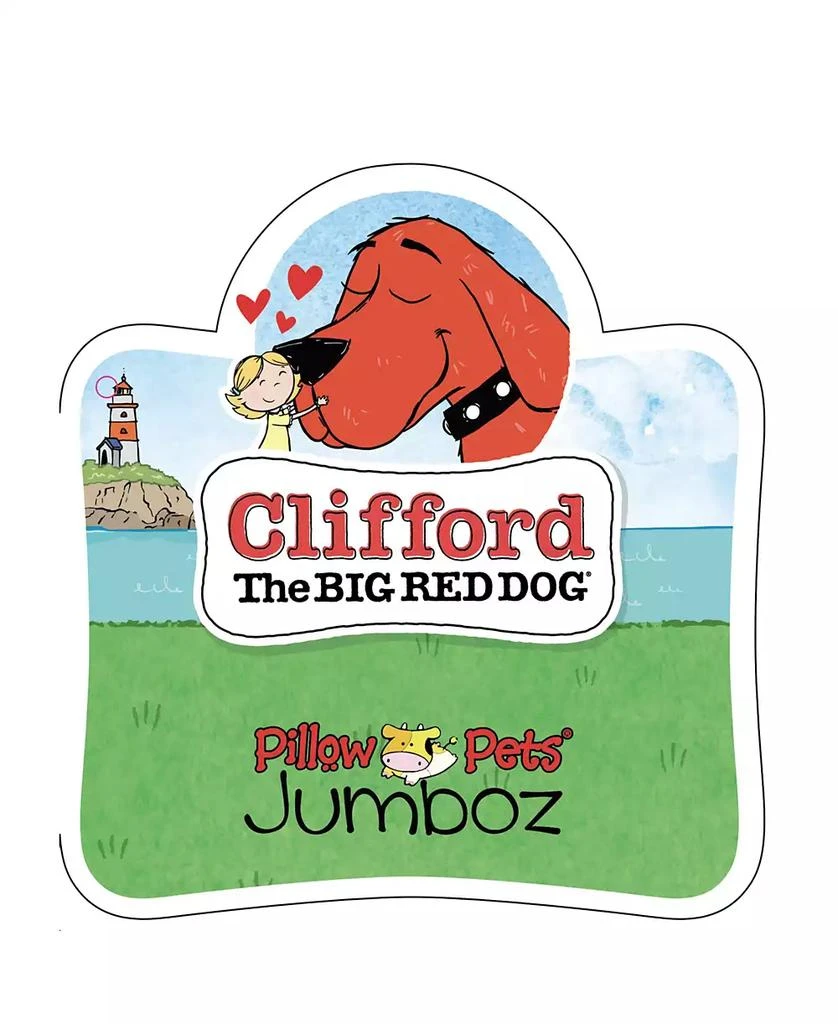 商品Pillow Pets|Jumbos Clifford The Big Red Dog Stuffed Animal Plush Toy,价格¥597,第4张图片详细描述