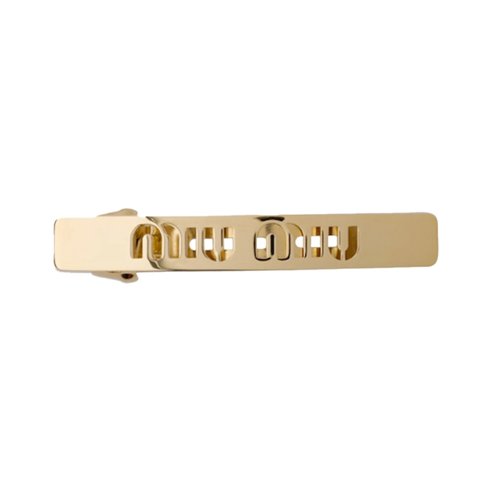 商品Miu Miu|MIU MIU 金色女士发夹 5IF123-2DTU-F0056,价格¥2165,第1张图片