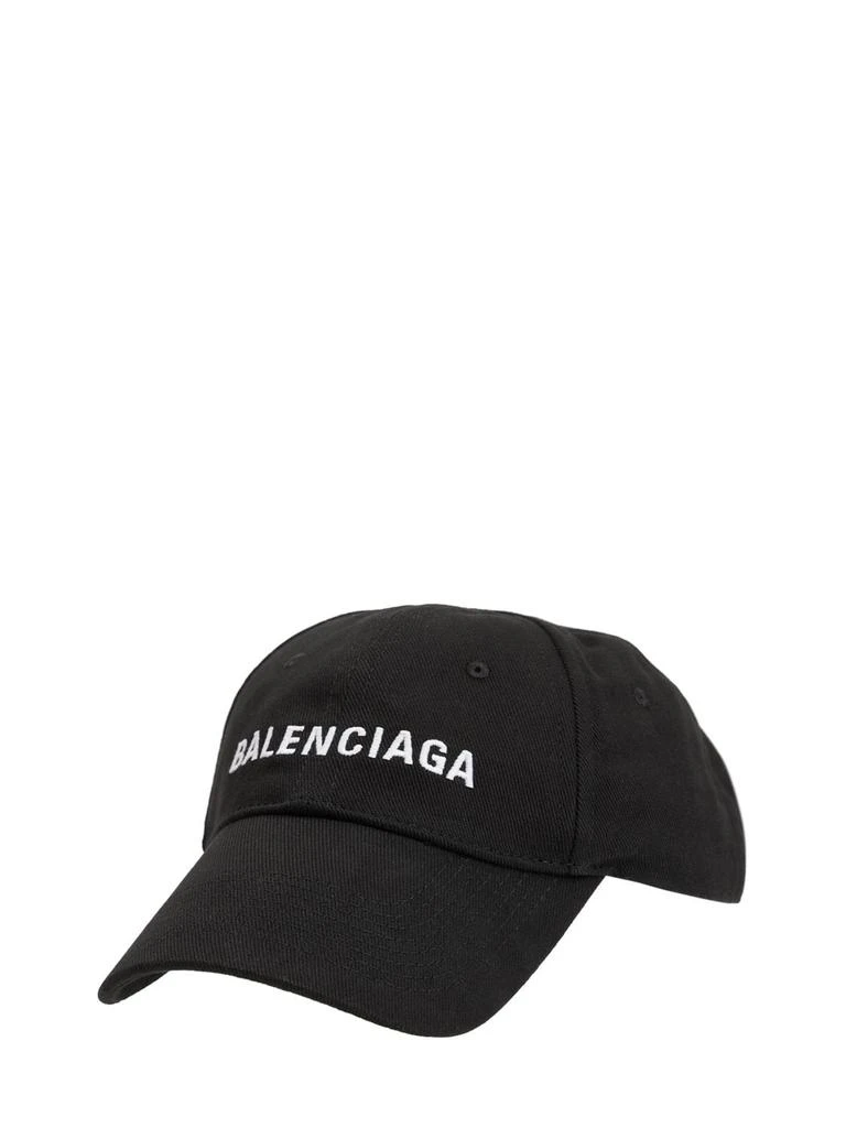 商品Balenciaga|Logo Embroidered Cotton Baseball Hat,价格¥3380,第2张图片详细描述