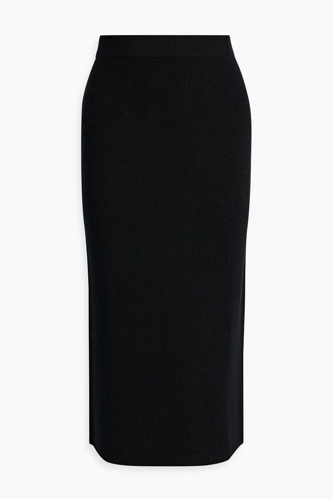 商品IRIS & INK|Felice ribbed merino wool midi skirt,价格¥488,第1张图片