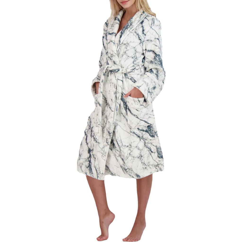 PJ Salvage Women's Luxe Ultra-soft Plush Bath Robe商品第6张图片规格展示
