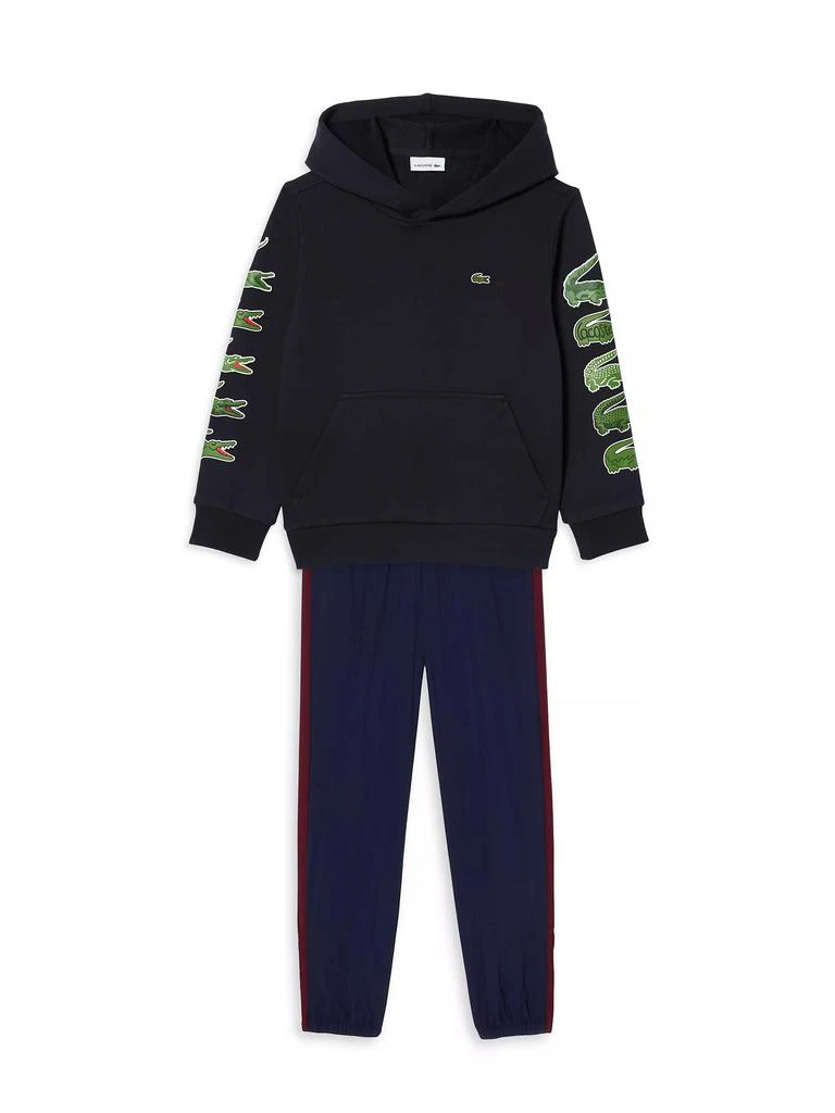 商品Lacoste|Little Boy's & Boy's Croc Sleeves Hoodie,价格¥510,第2张图片详细描述