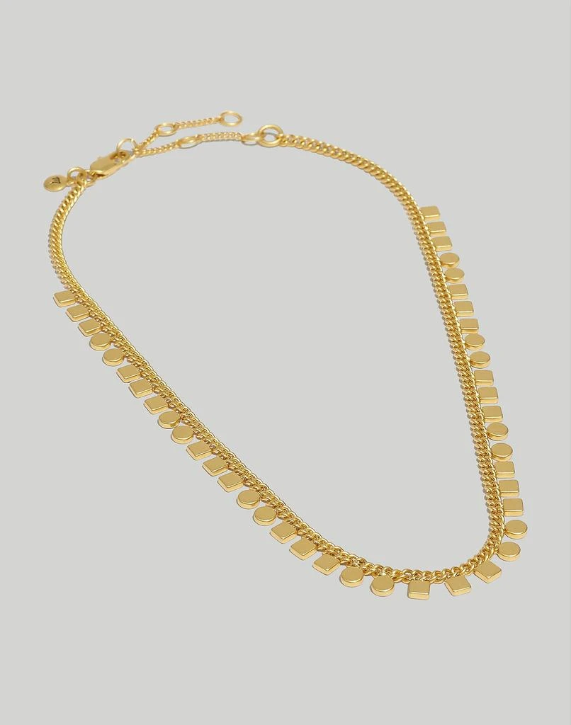 商品Madewell|Mini Geochain Choker Necklace,价格¥236,第2张图片详细描述