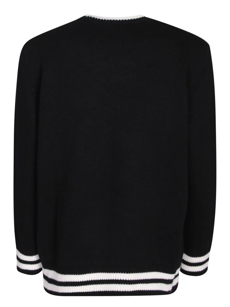 商品Alexander McQueen|Black Wool Pullover With Skull Print,价格¥3957,第2张图片详细描述