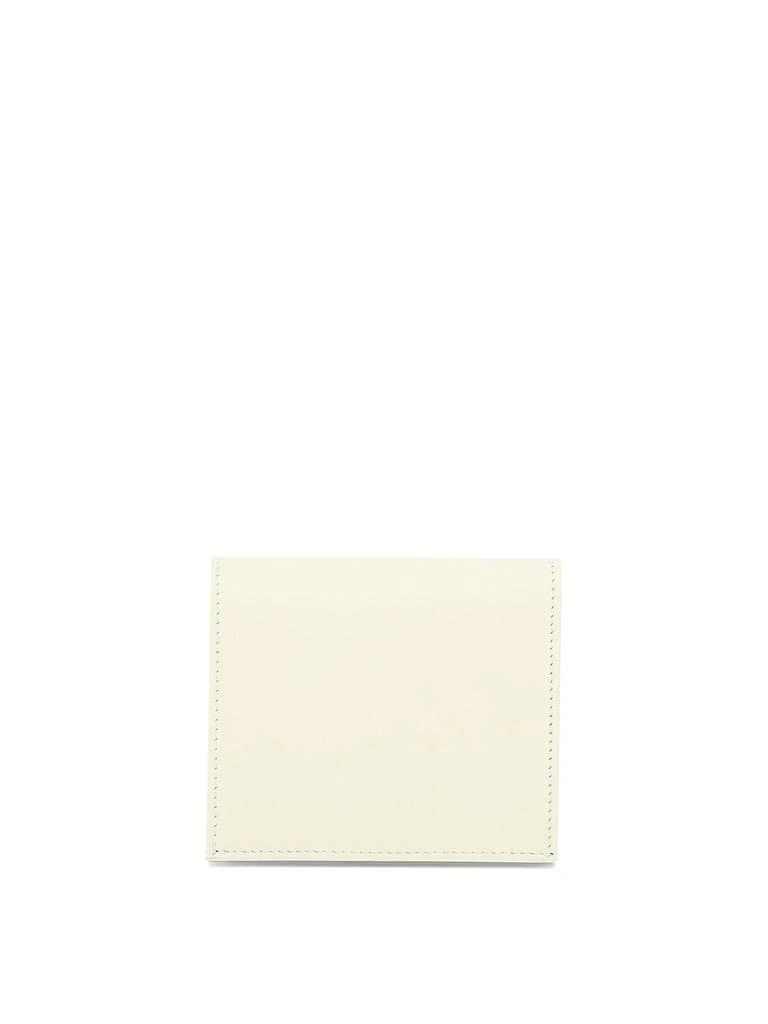 商品Jil Sander|Folded Wallet With Embossed Jil Sander Logo V Wallets & Card Holders White,价格¥1147,第3张图片详细描述