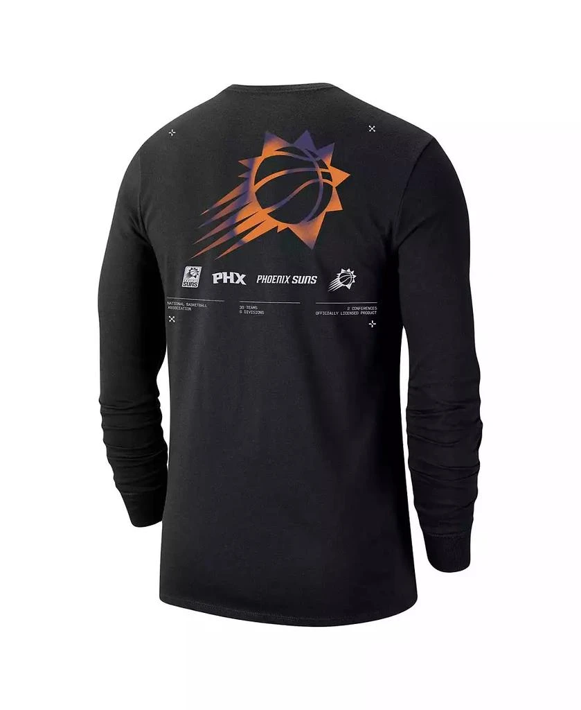 商品NIKE|Men's Black Phoenix Suns Essential Air Traffic Control Long Sleeve T-shirt,价格¥325,第3张图片详细描述