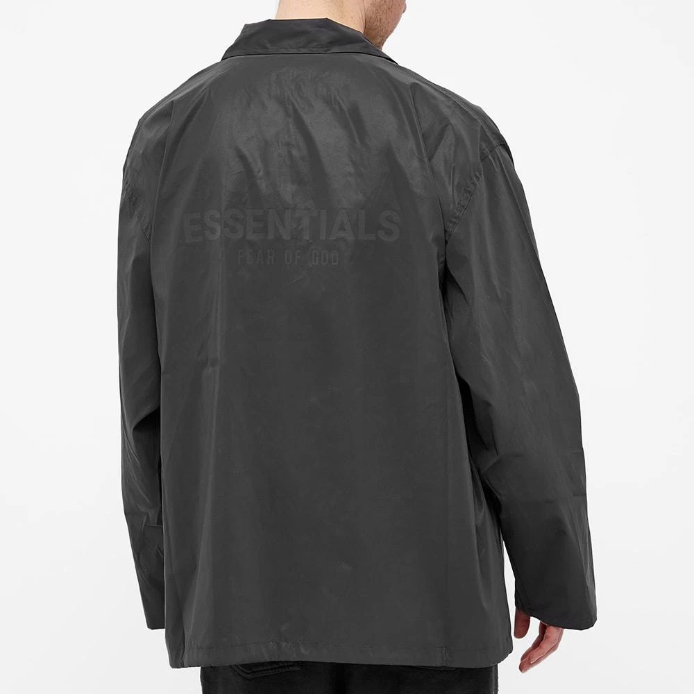 Fear of God ESSENTIALS Souvenir Coach Jacket - Black & Reflective 商品