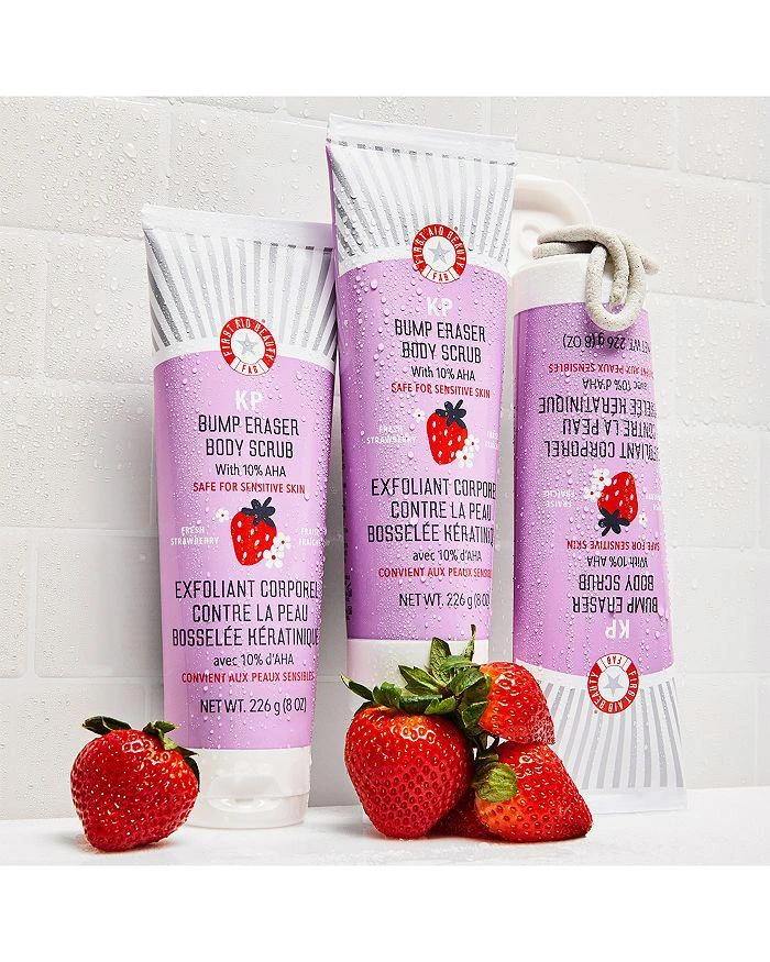 KP Bump Eraser Body Scrub with 10% AHA Body Exfoliant for Keratosis Pilaris - Strawberry 商品