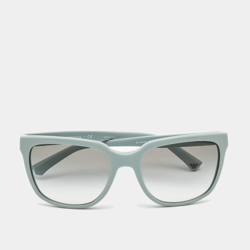 商品Emporio Armani|Emporio Armani Tea Green Gradient Square Sunglasses,价格¥1109,第1张图片