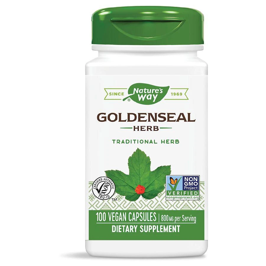 商品Nature's Way|Goldenseal Herb Capsules,价格¥133,第1张图片