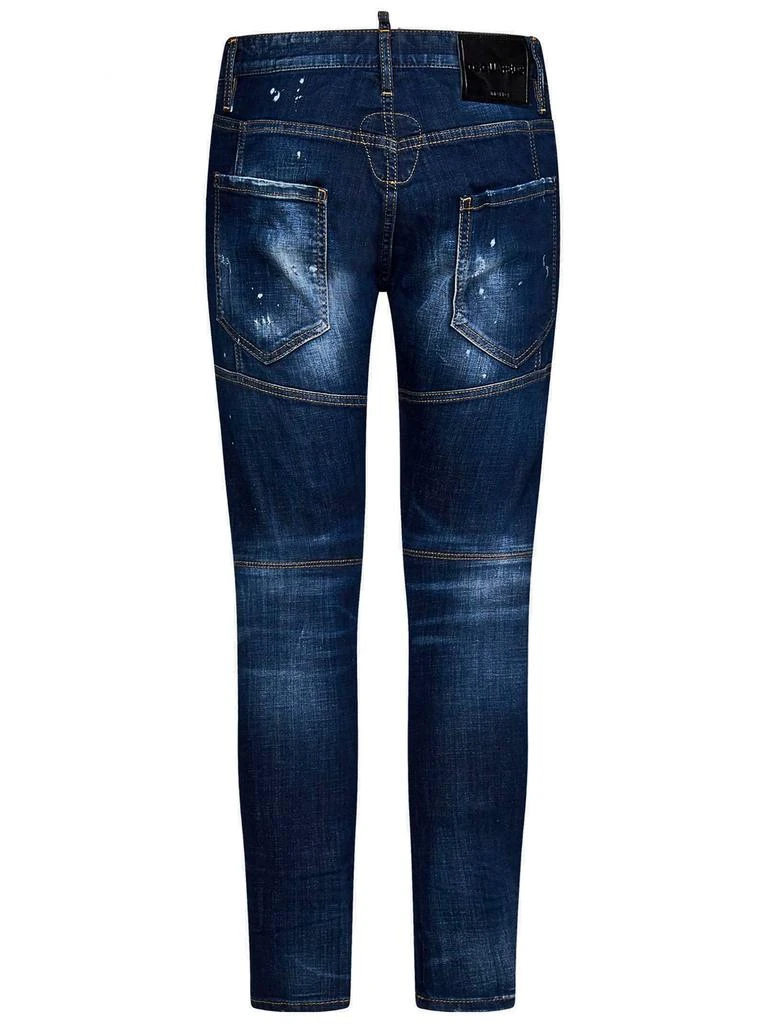 商品DSQUARED2|Dsquared2 Be Icon Splatter Wash Tidy Biker Jeans,价格¥2467,第2张图片详细描述