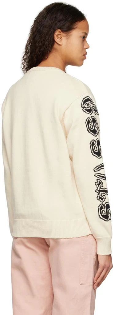 商品STUSSY|Off-White Intarsia Sweater,价格¥822,第3张图片详细描述