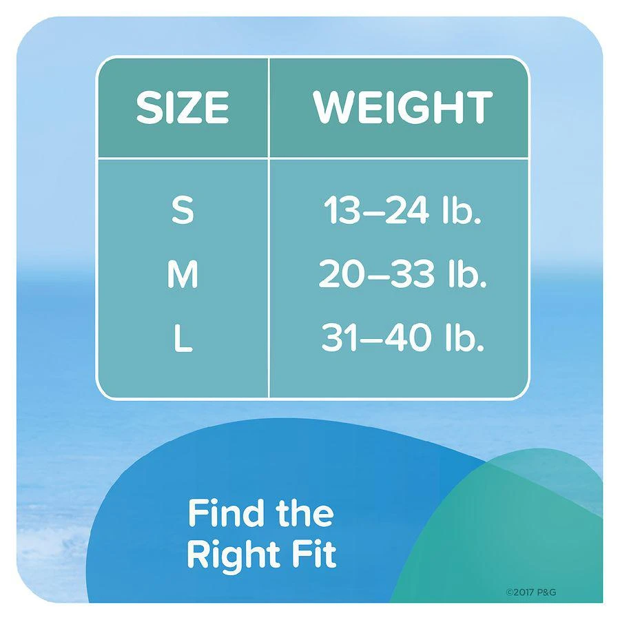 商品Pampers|Swim Diapers Small,价格¥54,第5张图片详细描述