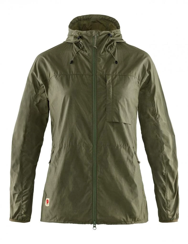 商品Fjällräven|Fjallraven Womens High Coast Wind Jacket - Green Small, Colour: Green,价格¥1868,第1张图片