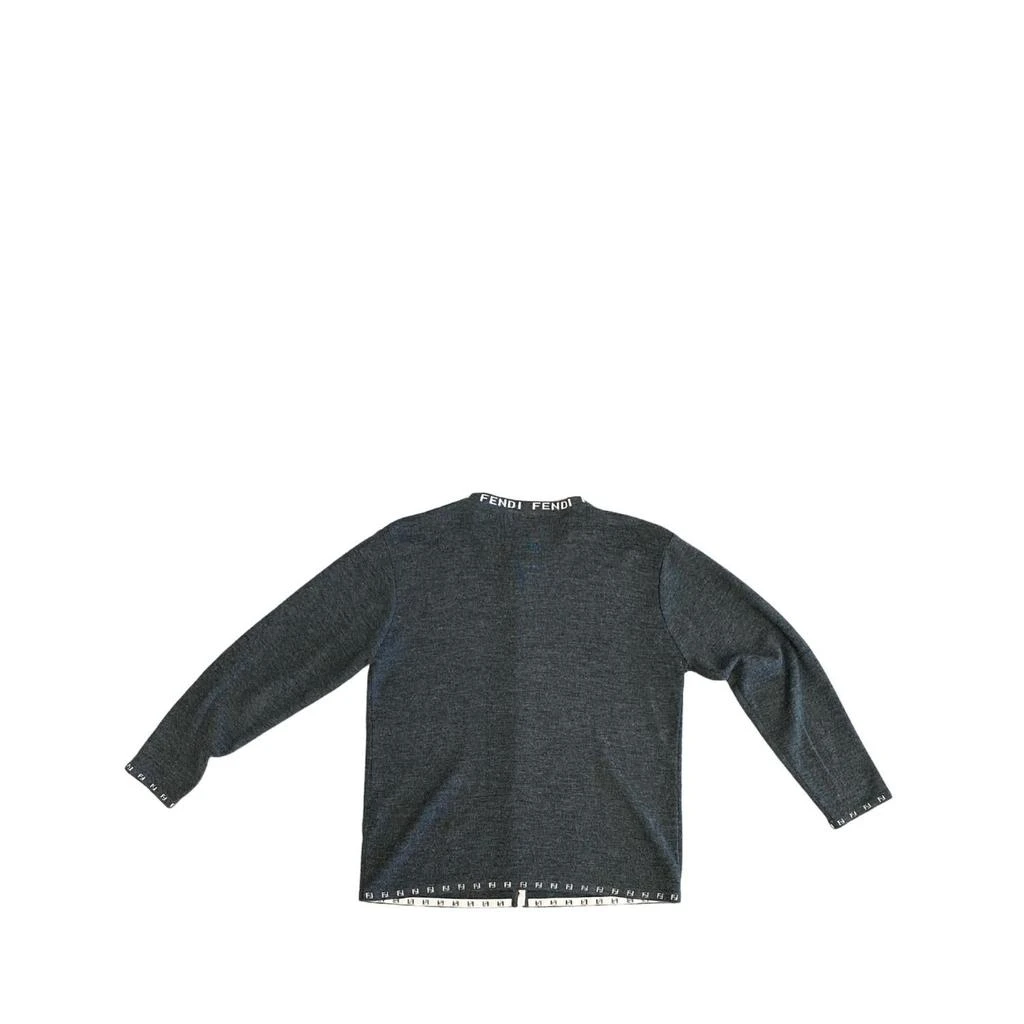 商品Fendi|Logo Cardigan In Grey,价格¥1333,第2张图片详细描述