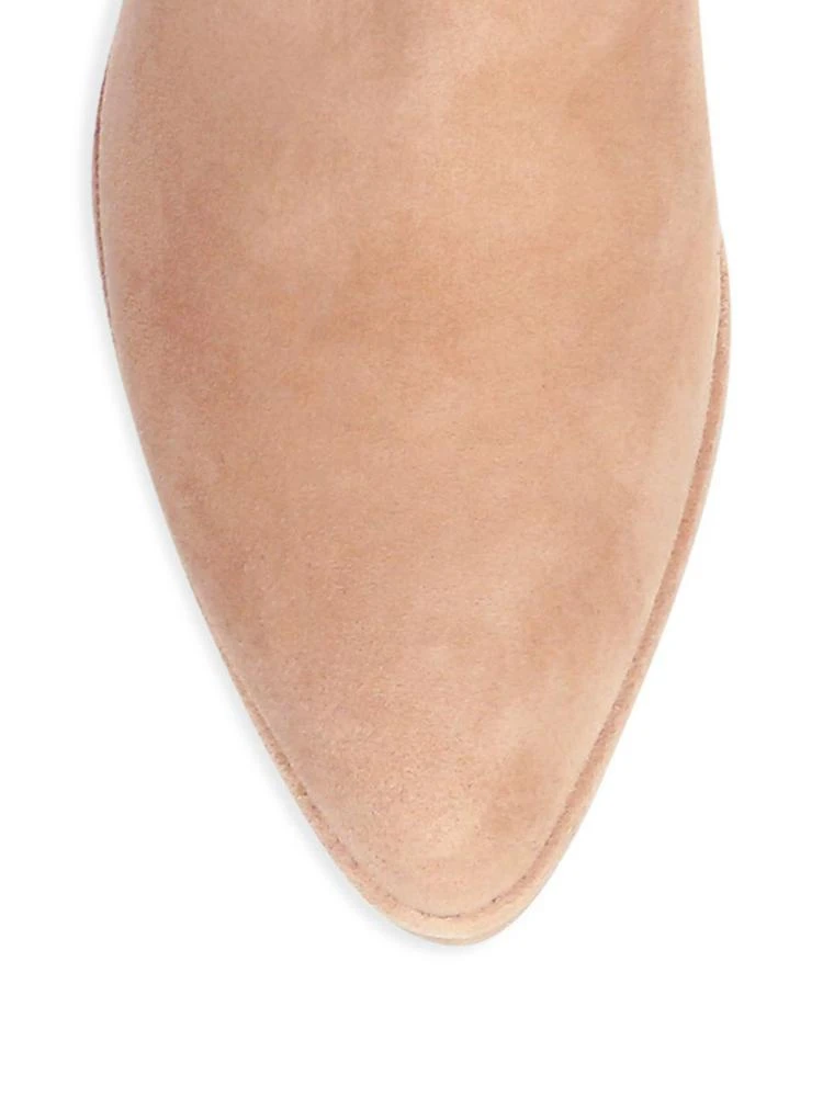 商品Stuart Weitzman|Lofty 麂皮后系带踝靴,价格¥1493,第3张图片详细描述